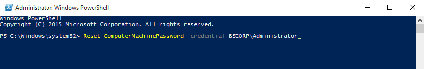 Hyper V The trust relationship between this workstation and the primary domain failed PowerShell